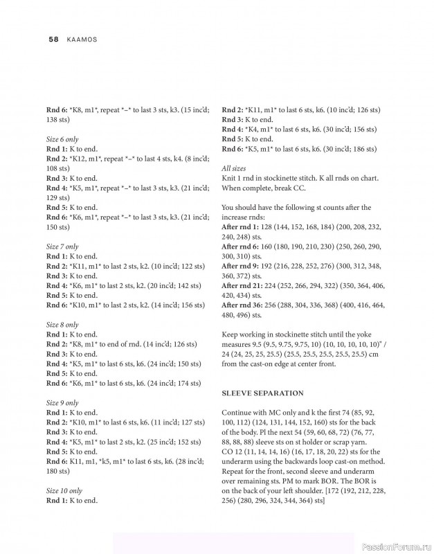 Вязаные проекты в книге &laquo;Tukubook&raquo;.