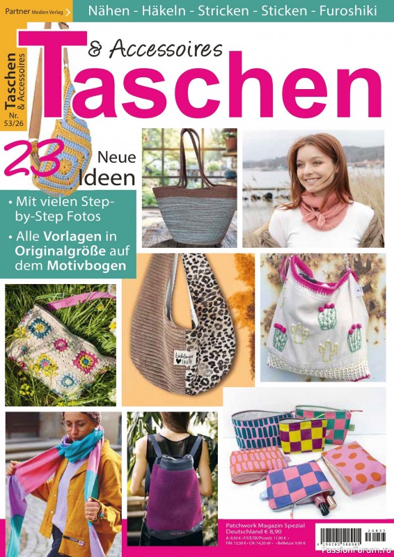 Коллекция проектов для рукодельниц в журнале «Patchwork Magazin Spezial №53 2026» Коллекция проектов для рукодельниц в журнале «Patchwork Magazin Spezial №53 2026»