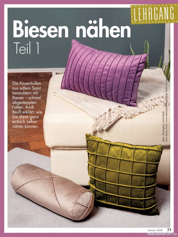 Коллекция проектов для рукодельниц в журнале «Anna Germany №1 2026»