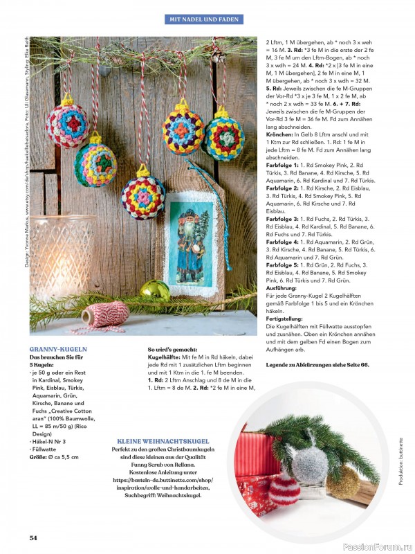 Коллекция проектов для рукодельниц в журнале «Anna Kreativ AK031 2025»