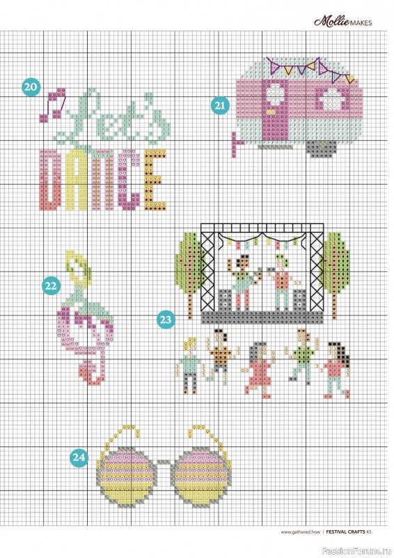 Коллекция проектов для рукодельниц в журнале «Mollie Makes - Festival Crafts 2026»