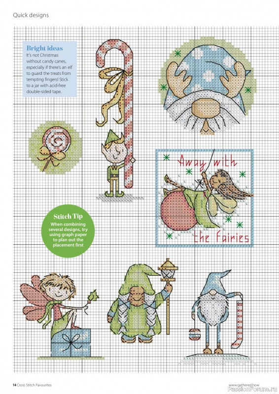 Коллекция вышивки в журнале «Cross Stitch Favourites - Christmas 2026»