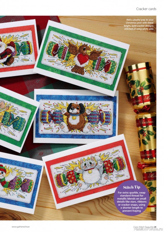 Коллекция вышивки в журнале «Cross Stitch Favourites - Christmas 2026»