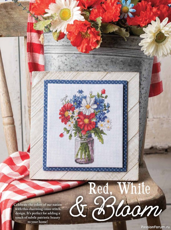 Коллекция вышивки в журнале &laquo;Just CrossStitch - Summer 2026&raquo;