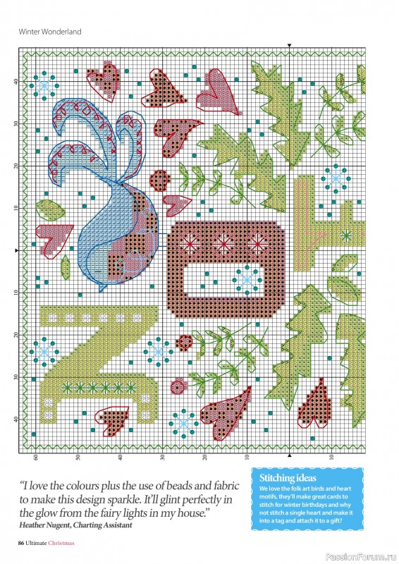Коллекция вышивки в журнале «Ultimate CrossStitch – Christmas 2026»