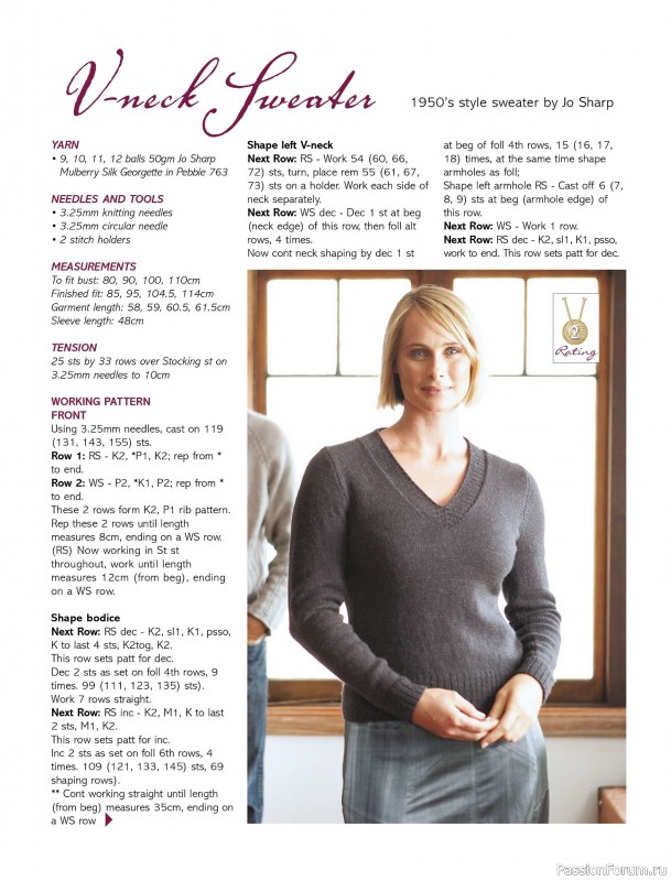 Вязаные модели спицами в журнале &laquo;Australian Knitting &ndash; Vol.17 №4 2026&raquo;