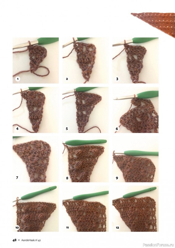 Вязаные проекты крючком в журнале «Aan de Haak №42 2022»