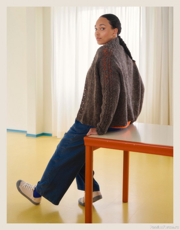 Вязаные проекты спицами в журнале «Laine Magazine №22 2024 Autumn»