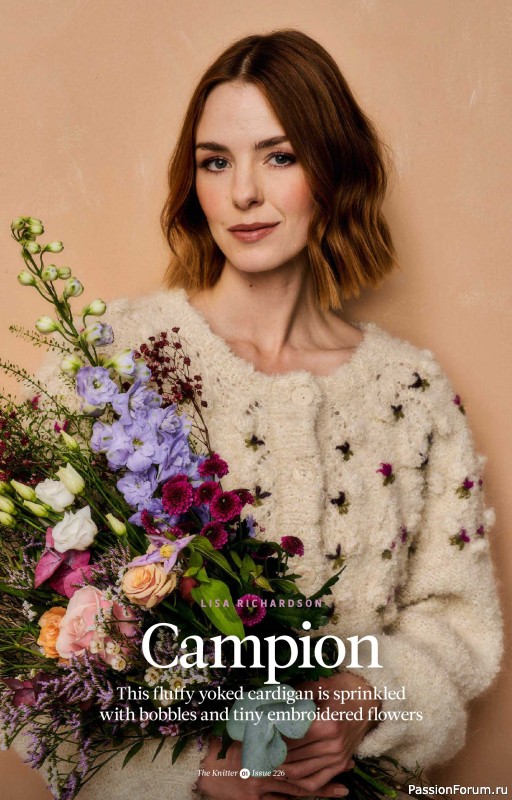 Вязаные проекты спицами в журнале &laquo;The Knitter №226 2026&raquo;