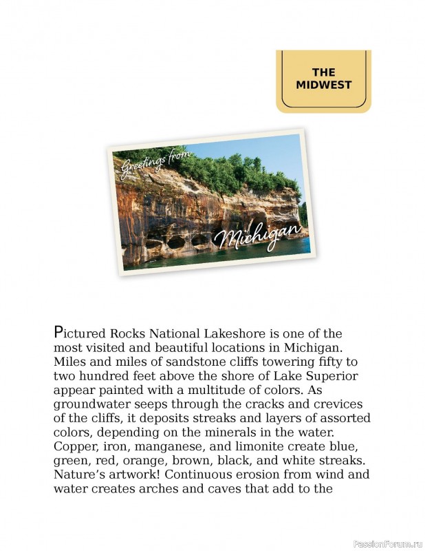 Вязаные проекты в книге «Knitting the U.S.A.». Часть 2