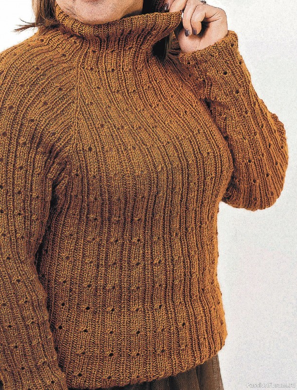 Вязаные проекты в книге «Красивая одежда Plus Size на спицах».