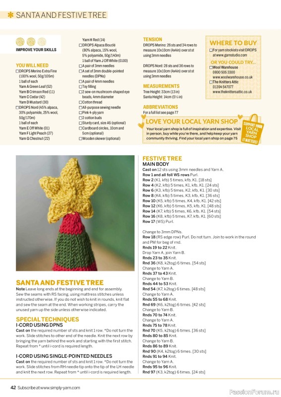 Вязаные проекты в журнале «Simply Knitting №283 2026»
