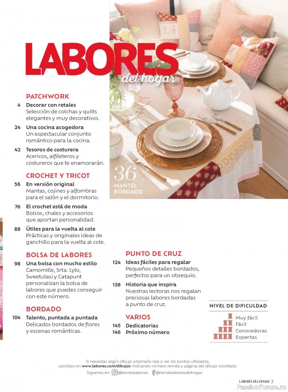 Коллекция проектов для рукодельниц в журнале &laquo;Labores del hogar №801 2026&raquo;. Часть 1
