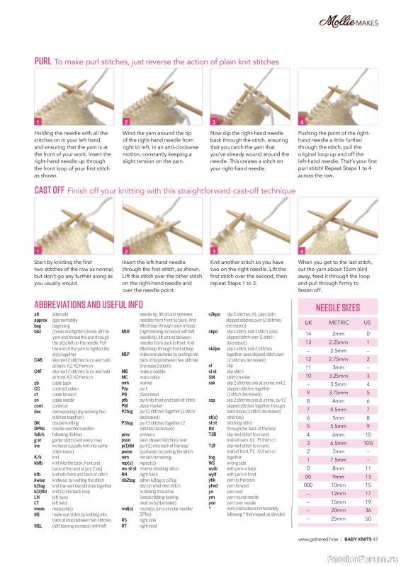 Коллекция проектов для рукодельниц в журнале «Mollie Makes Presents - Gorgeous Knits for Tots 2025»