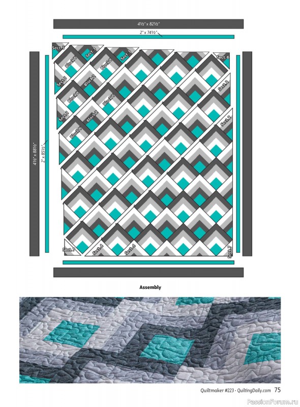 Коллекция проектов для рукодельниц в журнале «Quiltmaker - Winter 2026»