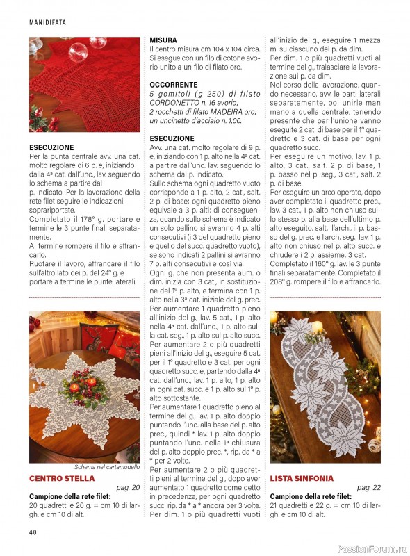 Коллекция проектов в журнале «Mani di Fata - Speciale Natale №1 2025»