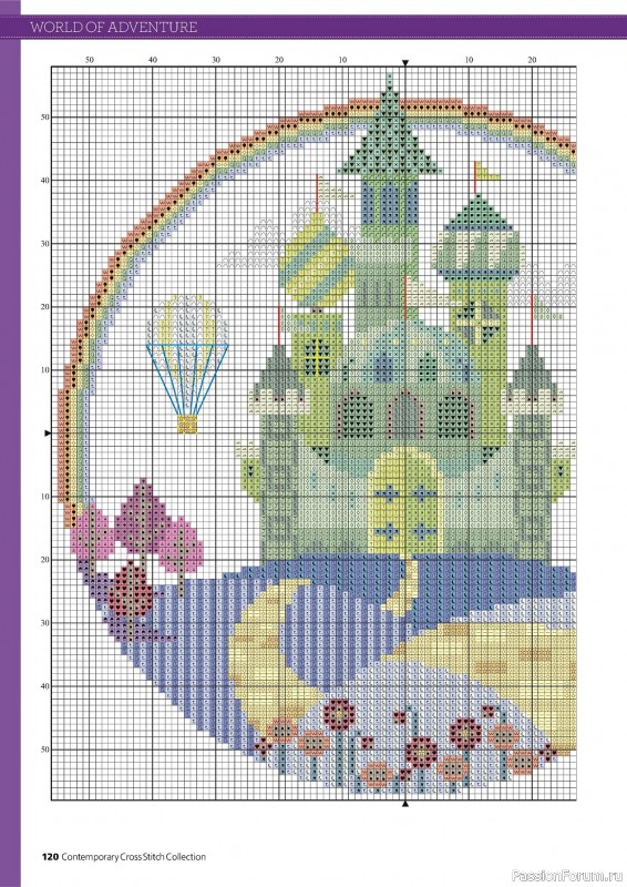 Коллекция вышивки в журнале «Contemporary Cross Stitch Collection 2022»