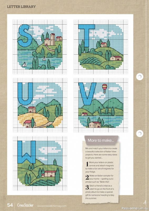 Коллекция вышивки в журнале &laquo;CrossStitcher №438 2026&raquo;