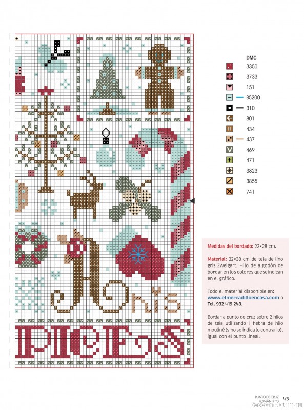 Коллекция вышивки в журнале «Labores de Ana №1 2026»