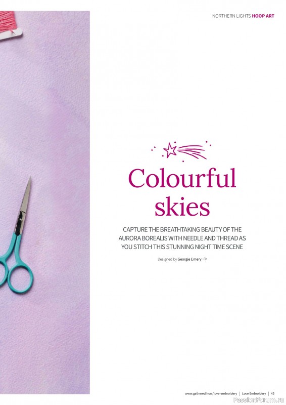 Коллекция вышивки в журнале «Love Embroidery №74 2025»