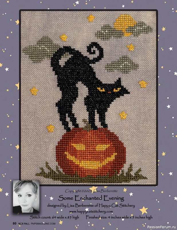 Коллекция вышивки в журнале «Punch Needle & Primitive Stitcher – Fall 2025»