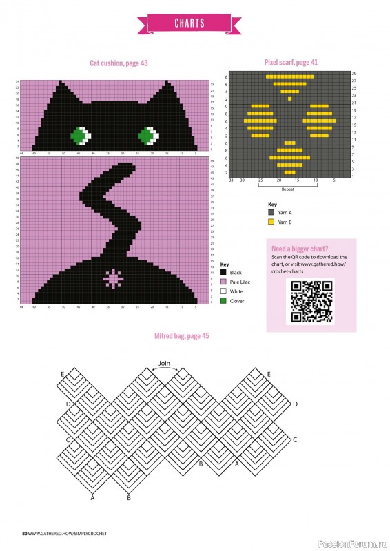 Вязаные проекты крючком в журнале «Simply Crochet №167 2025»