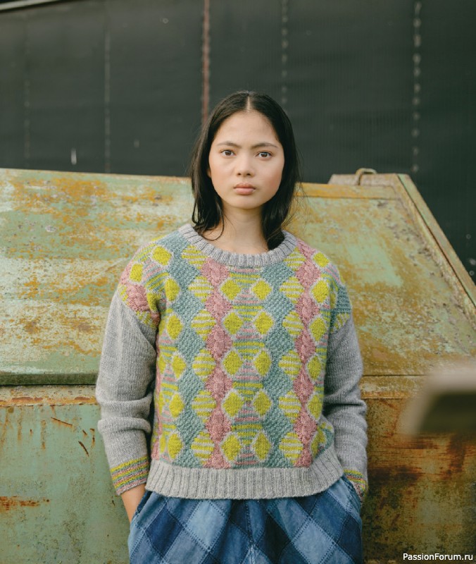 Вязаные проекты в книге «Worsted».