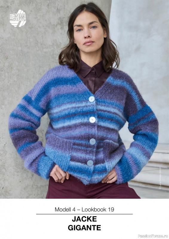 Вязаные проекты в журнале « Lana Grossa LookBook № 19 2025»
