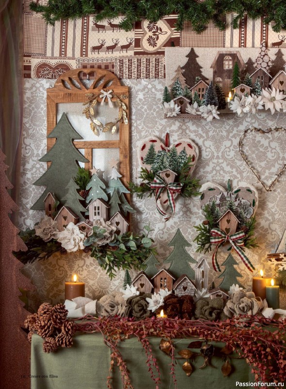 Коллекция проектов для рукодельниц в журнале «Creare Con Elisa №12 2025»