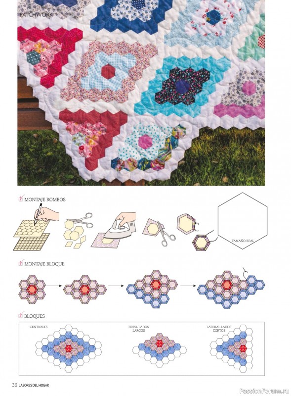Коллекция проектов для рукодельниц в журнале «Labores del hogan №763 2023»