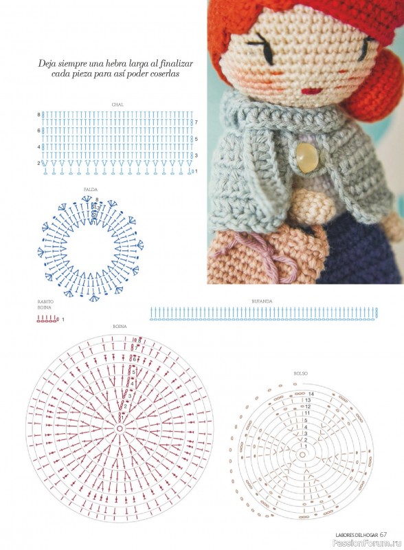 Коллекция проектов для рукодельниц в журнале &laquo;Labores del hogar №794 2026&raquo;