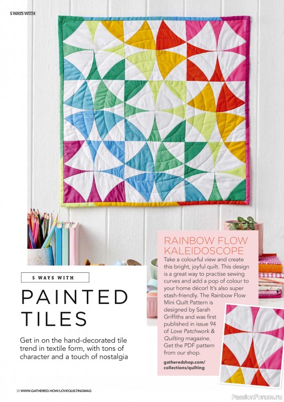 Коллекция проектов для рукодельниц в журнале &laquo;Love Patchwork & Quilting №163 2026&raquo;