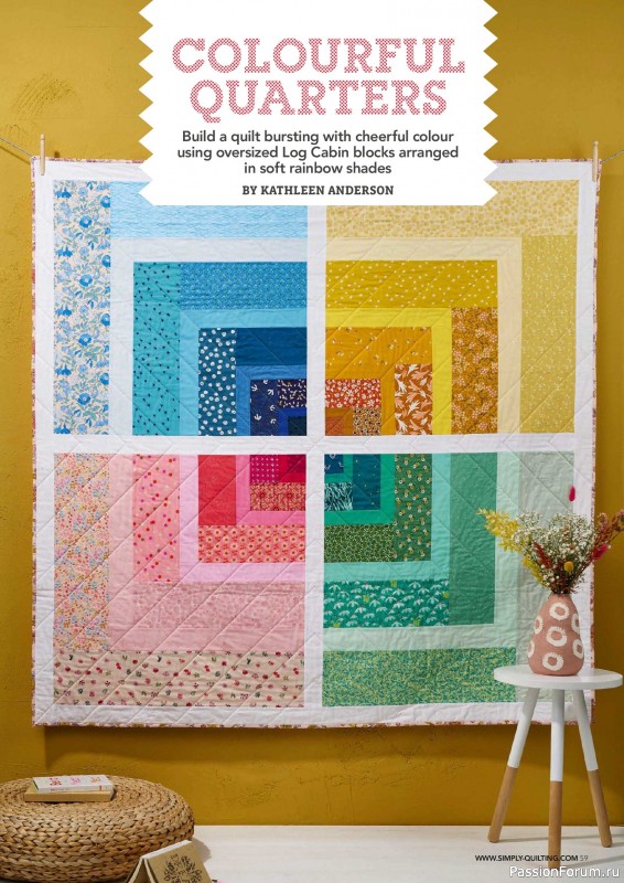 Коллекция проектов для рукодельниц в журнале &laquo;Love Patchwork & Quilting №167 2026&raquo;
