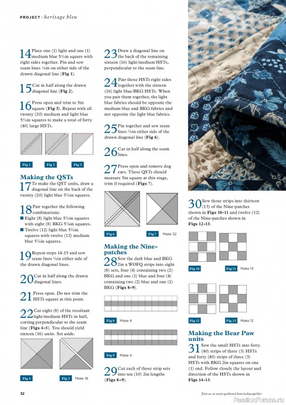 Коллекция проектов для рукодельниц в журнале «Todays Quilter №128 2025»