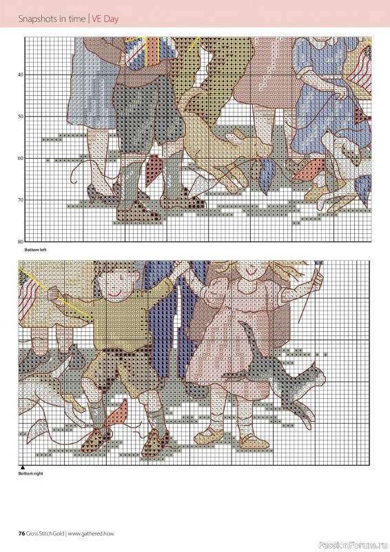 Коллекция вышивки в журнале «Cross Stitch Gold - Figures Collection 2023»