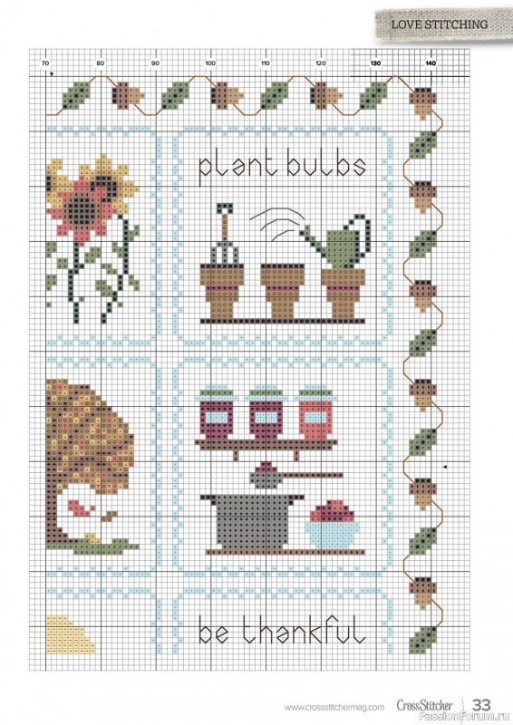 Коллекция вышивки в журнале «CrossStitcher №388 2022»