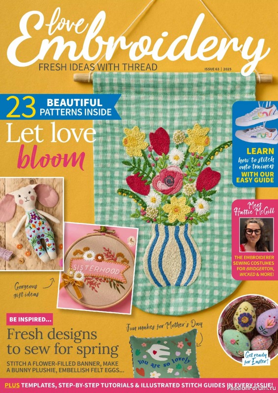 Коллекция вышивки в журнале «Love Embroidery №63 2025»