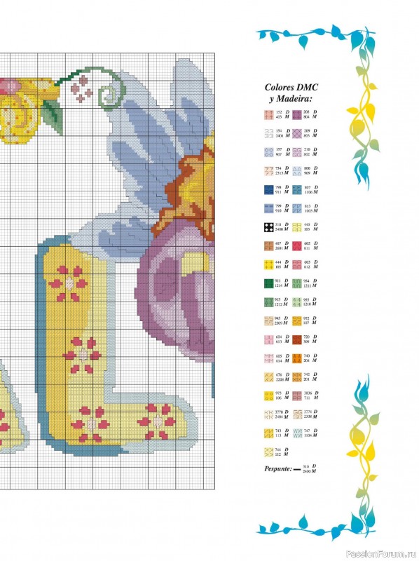 Коллекция вышивки в журнале &laquo;Solo iniciales en Punto de Cruz №2 2026&raquo;