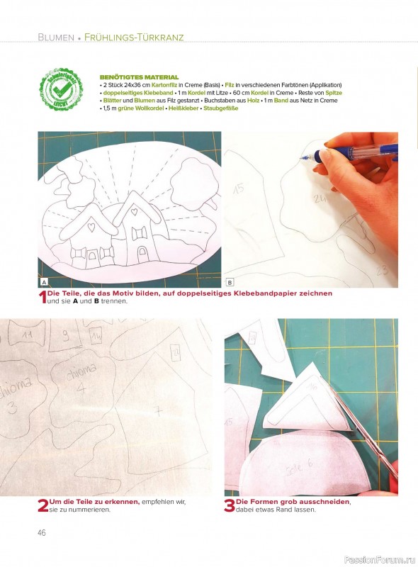 Коллекция проектов для рукодельниц в журнале «I Love Nahen - Februar/Marz 2026»