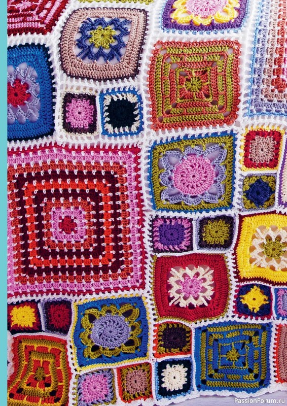 Вязаные проекты крючком в журнале «Create Your Own Crochet Blankets - 2023»