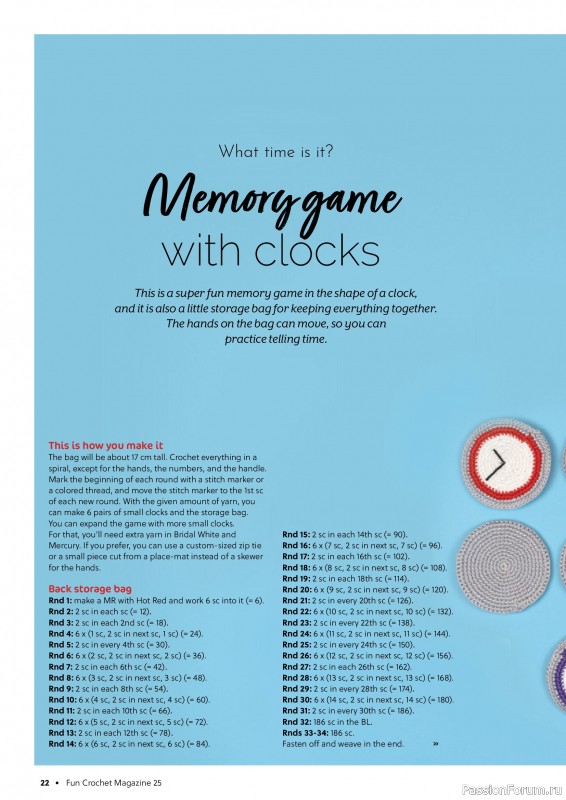Вязаные проекты крючком в журнале «Fun Crochet Magazine №25 2025»