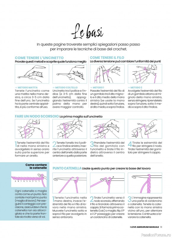 Вязаные проекты крючком в журнале «I Love Amigurumi Manuale №7 2025»