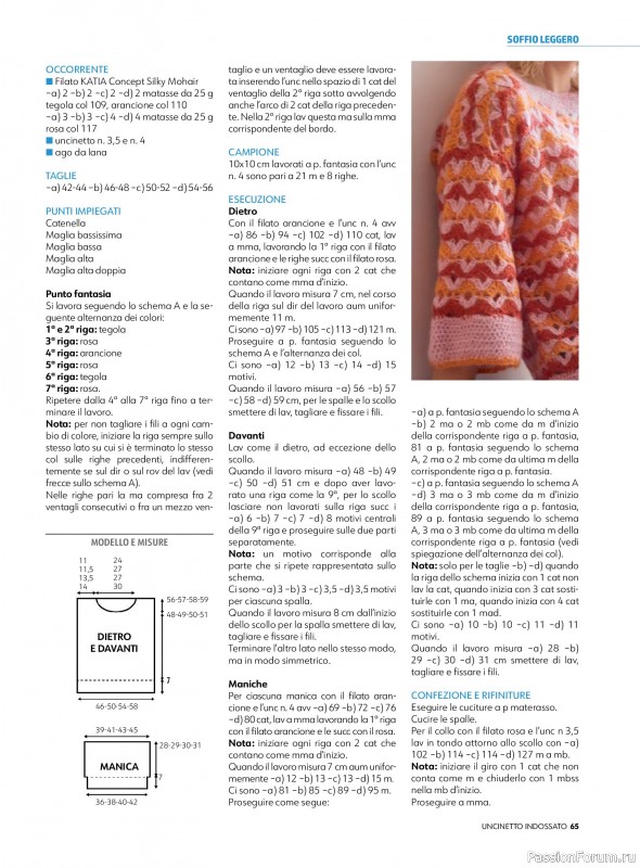 Вязаные проекты в журнале &laquo;Uncinetto Indossato №16 2026&raquo;