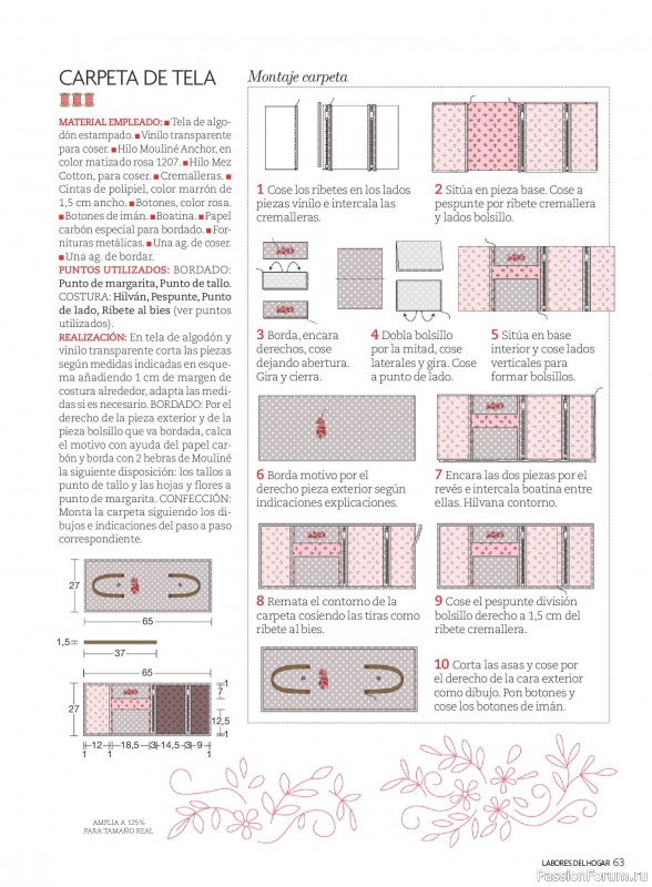 Коллекция проектов для рукодельниц в журнале «Labores del hogar №792 2025»