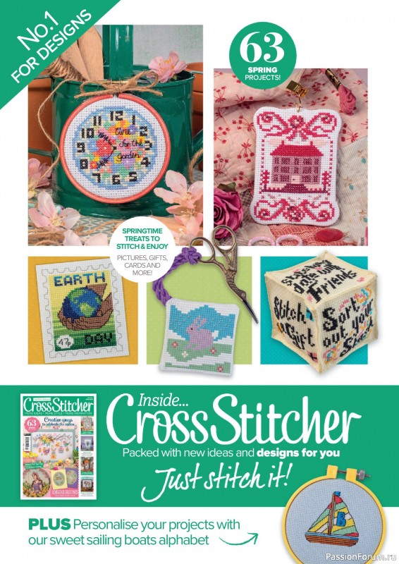 Коллекция вышивки в журнале &laquo;CrossStitcher №433 2026&raquo;