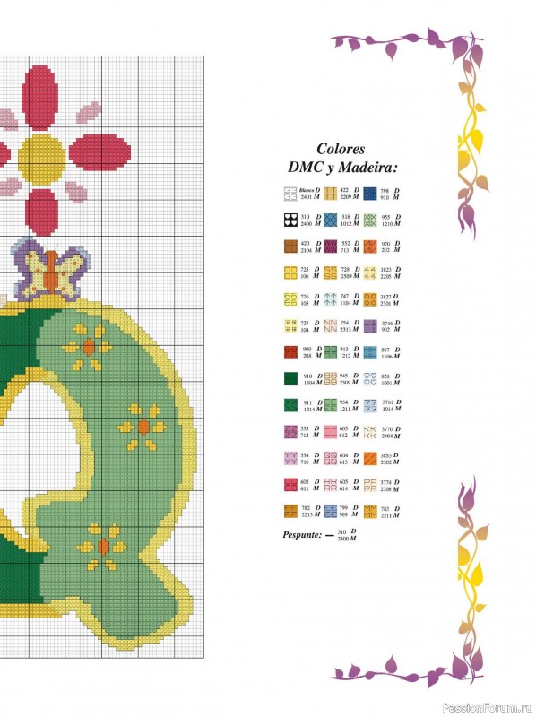 Коллекция вышивки в журнале &laquo;Solo iniciales en Punto de Cruz №2 2026&raquo;