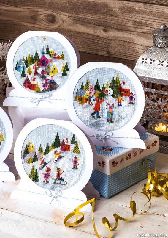 Коллекция вышивки в журнале «Ultimate CrossStitch - Christmas 2025»