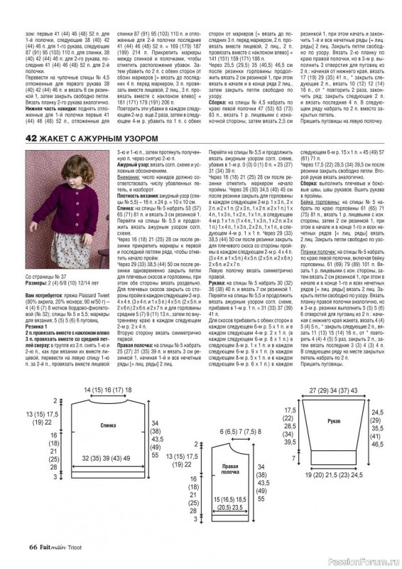 Вязаные модели в журнале «Tricot №4 2022»