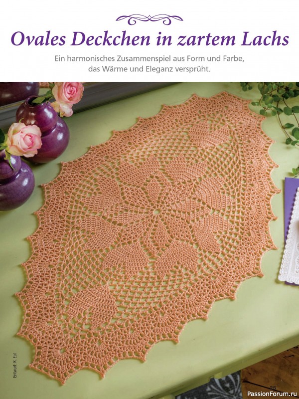 Вязаные проекты крючком в журнале «FiletHakeln leicht gemacht №1 2026»