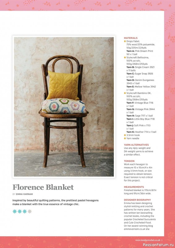 Вязаные проекты крючком в журнале &laquo;Inside Crochet №186 2026&raquo;